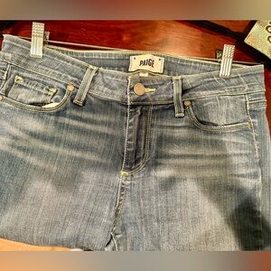 PAIGE Women's Skinny Jeans in Blue; like new. 29.